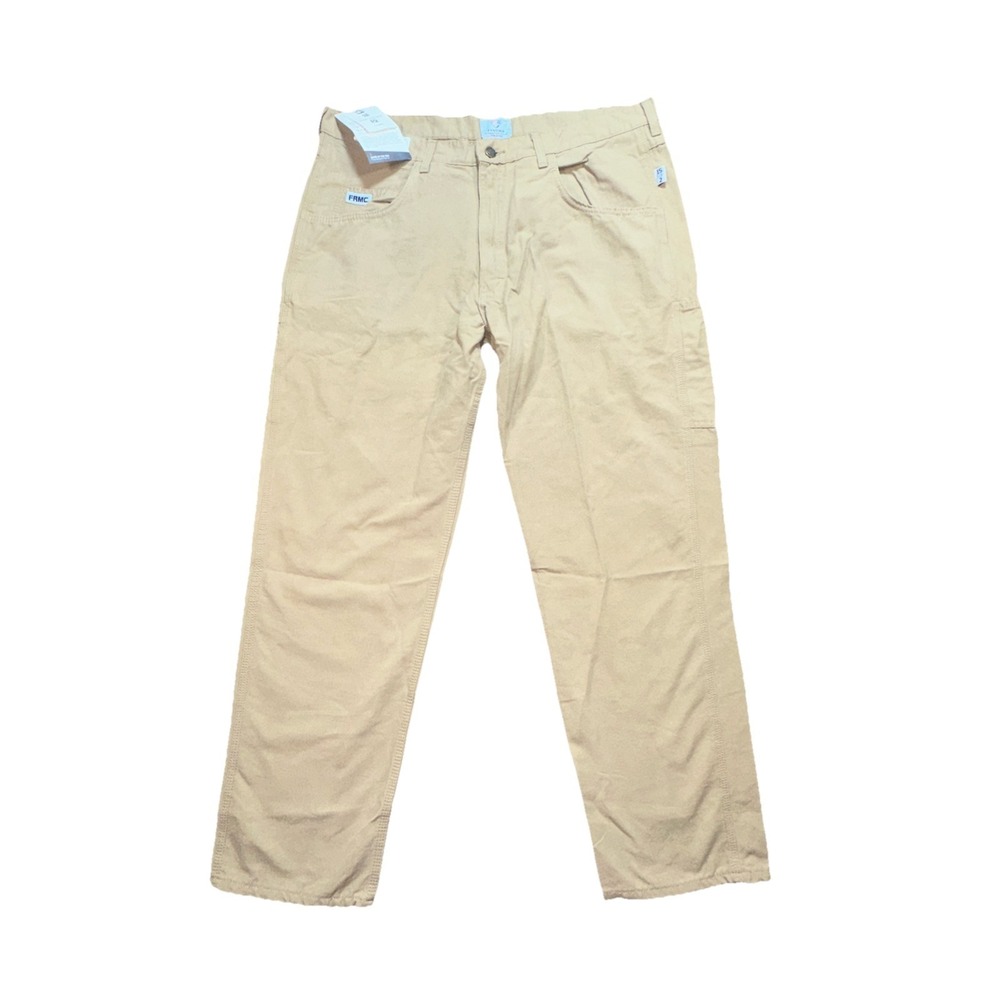 Tyndale FRMC Summerweight Canvas FR Pants Men's 38/32 M295T Khaki Pants